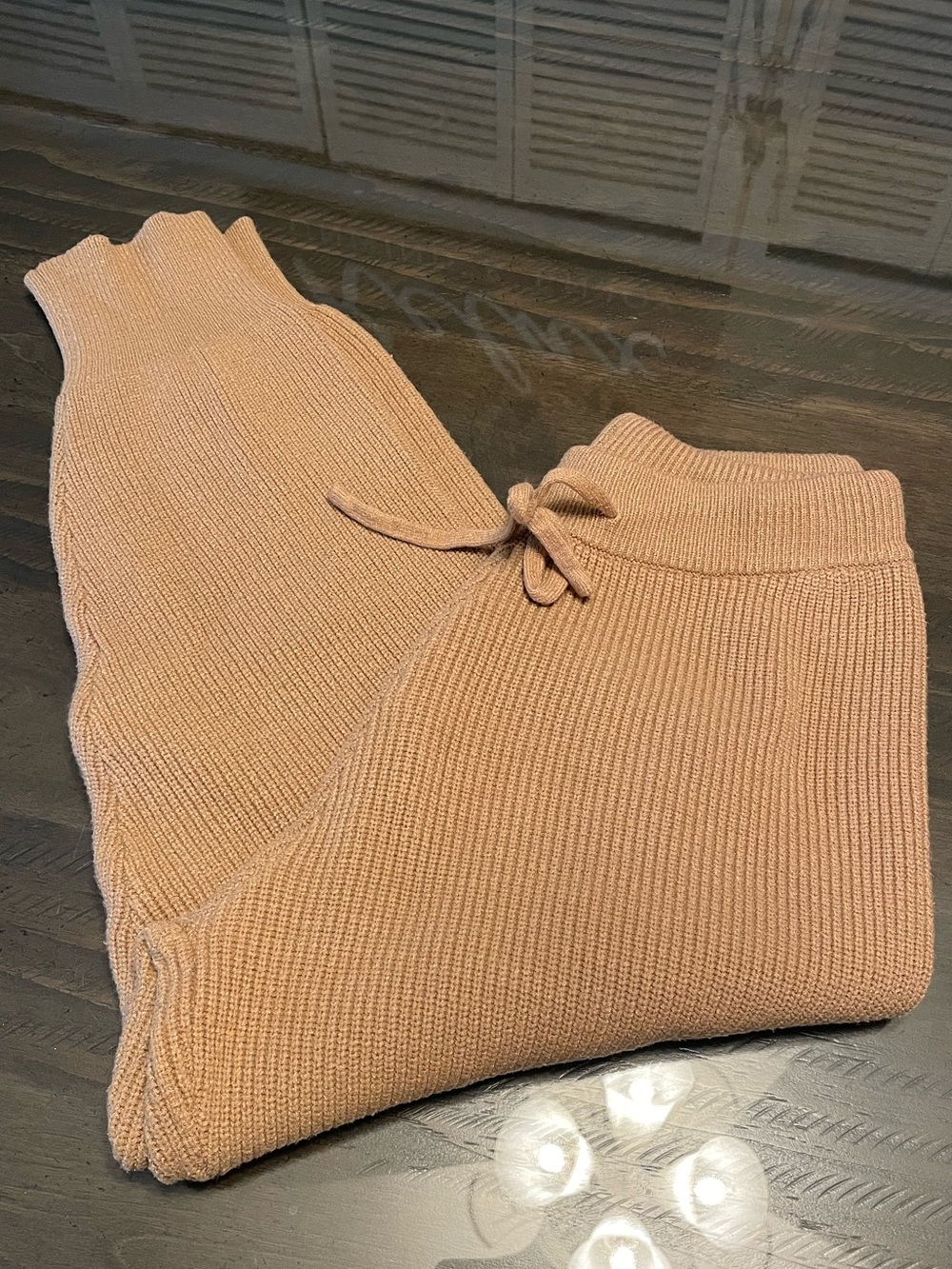 Knit joggers